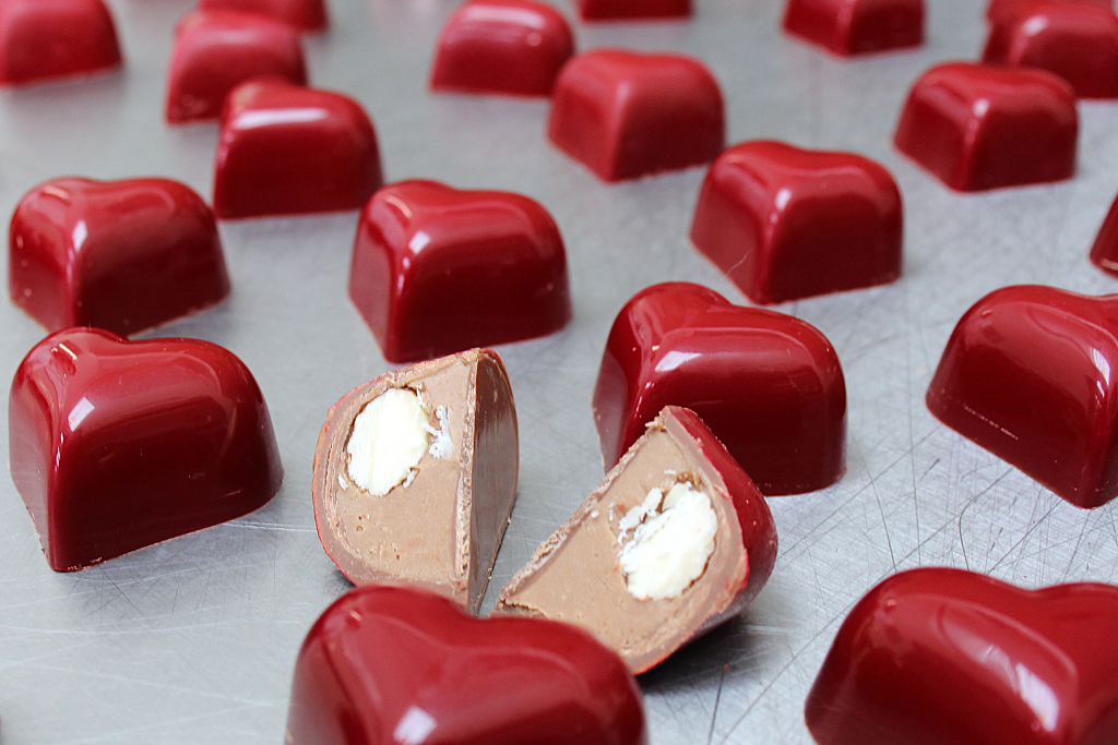 Zelfgemaakte bonbons voor Moederdag